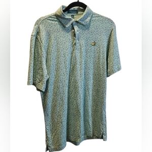 Masters Classics Augusta Flag Sign PGA Golf Polo Green Size Small